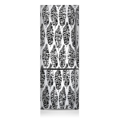 Magnetic refrigerator cover Designs in leaves