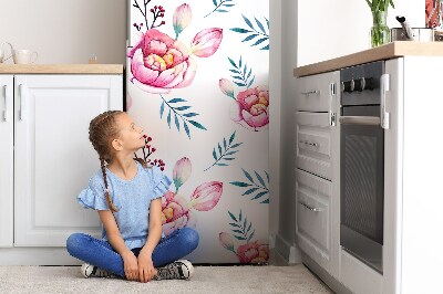 Magnetic refrigerator cover Flower