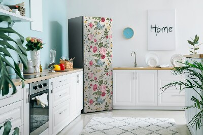 Decoration refrigerator cover Colorful flowers