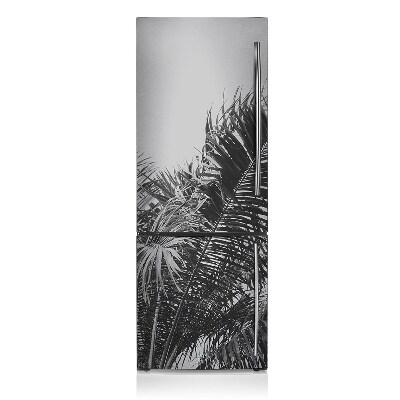 Magnetic refrigerator cover Palm leaves