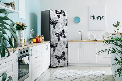 Decoration refrigerator cover Drawing butterflies