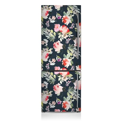 Decoration refrigerator cover Painted flowers