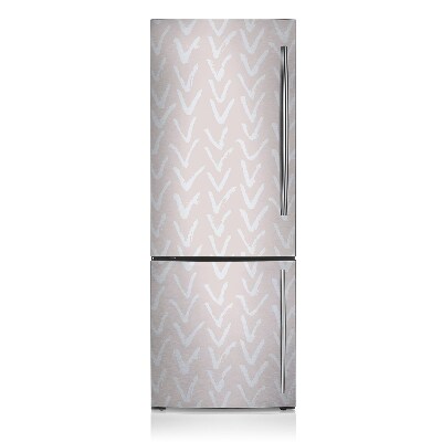 Decoration refrigerator cover V light pink