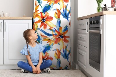 Decoration refrigerator cover Sunny flowers