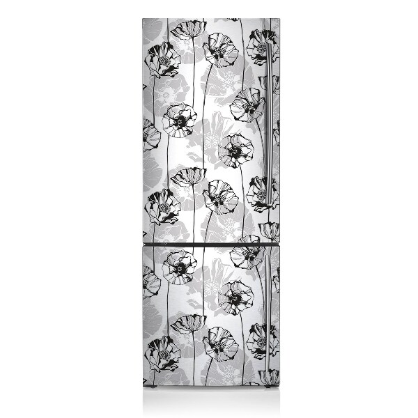 Magnetic refrigerator cover Glamor flowers