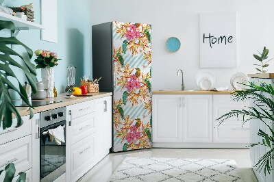 Decoration refrigerator cover Summer birds