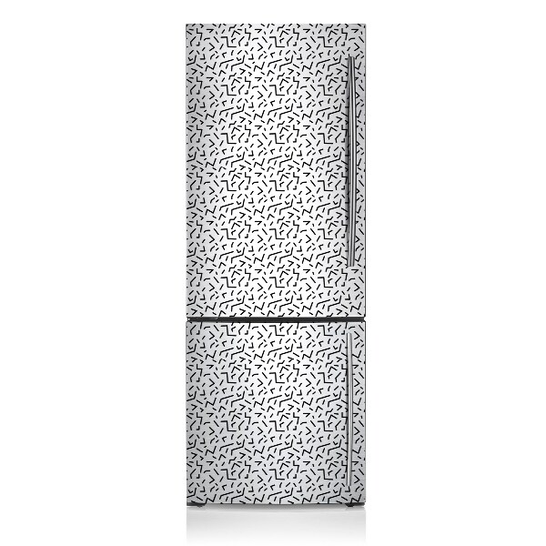 Magnetic refrigerator cover Geometric pattern