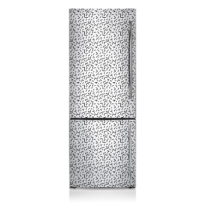 Magnetic refrigerator cover Geometric pattern