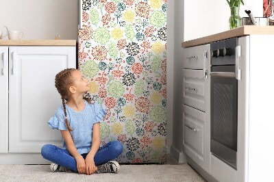 Decoration refrigerator cover Flowers and hearts