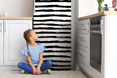 Magnetic refrigerator cover Zebra pattern