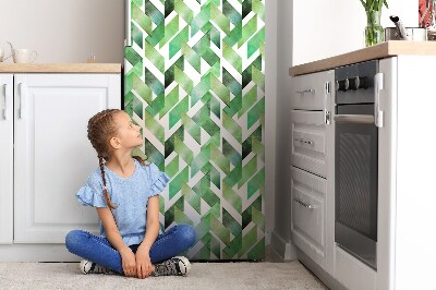 Magnetic refrigerator cover Herringbone