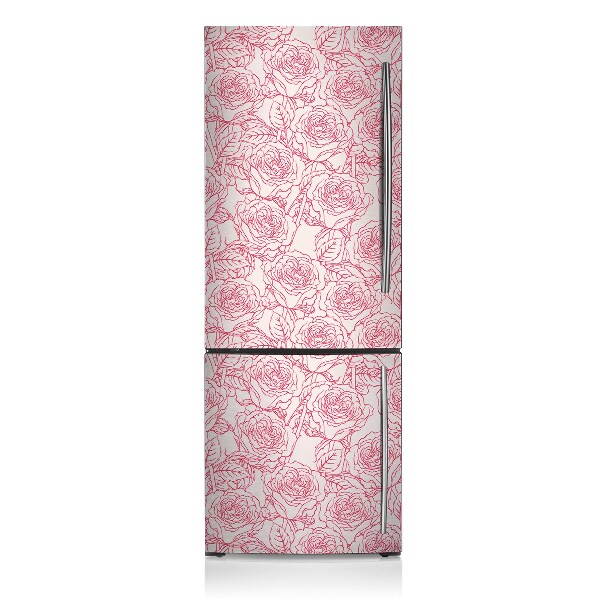 Magnetic refrigerator cover Rosen doodle