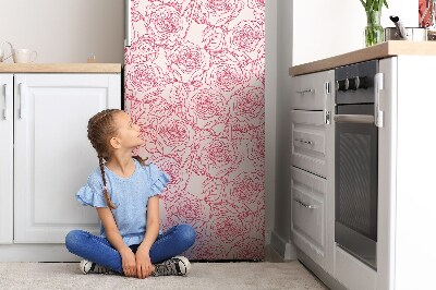 Magnetic refrigerator cover Rosen doodle