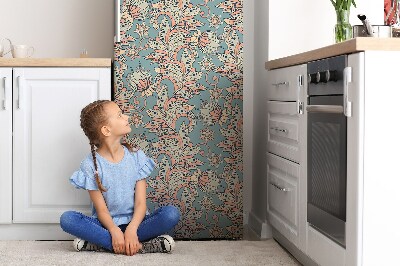 Magnetic refrigerator cover Fairy-tale flowers