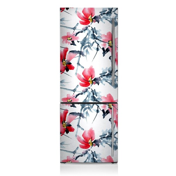 Decoration refrigerator cover Flower pattern