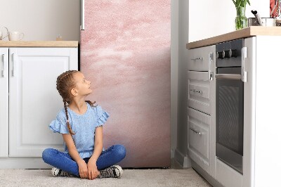 Decoration refrigerator cover Pink texture