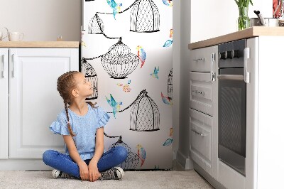 Decoration refrigerator cover Bird cage