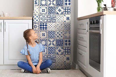 Decoration refrigerator cover Azulejos tiles