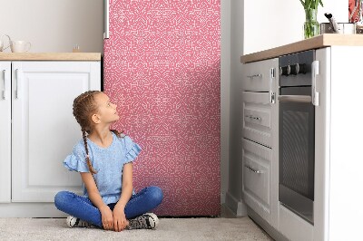 Magnetic refrigerator cover Floral pattern