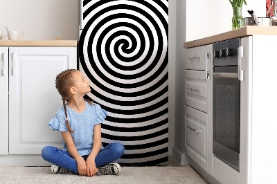 Magnetic refrigerator cover Spiral