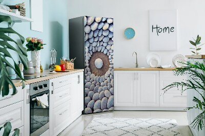 Magnetic refrigerator cover Circle of stones