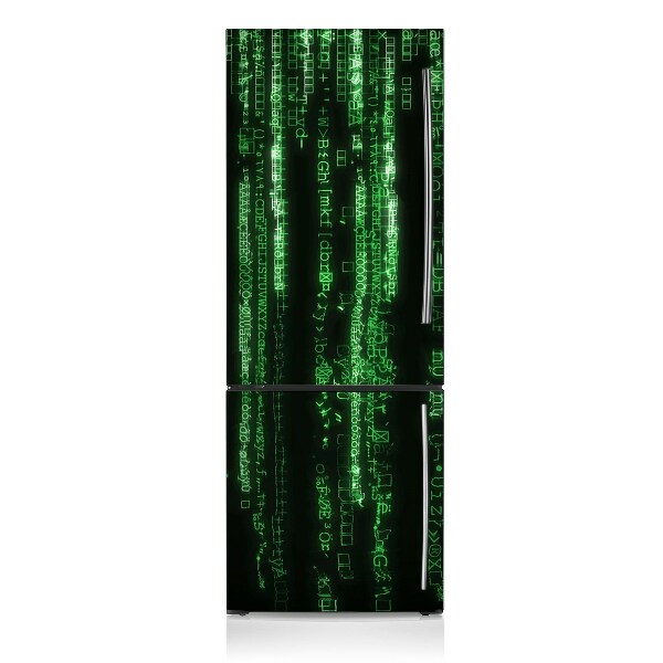 Magnetic refrigerator cover Green sign