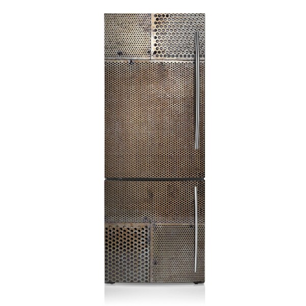 Magnetic refrigerator cover Metal floor