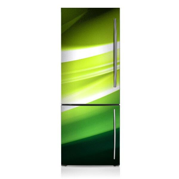 Magnetic refrigerator cover Green texture