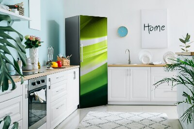 Magnetic refrigerator cover Green texture