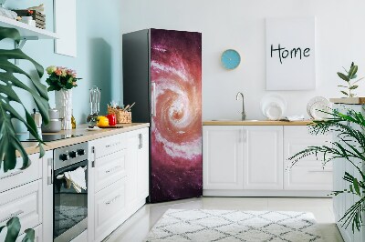 Magnetic refrigerator cover Space vortex