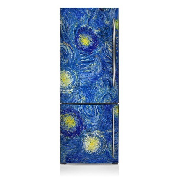 Magnetic refrigerator cover A flowering almond tree