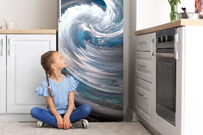 Magnetic refrigerator cover Vortex