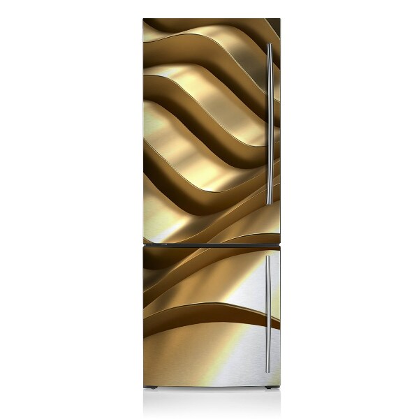 Magnetic refrigerator cover Golden elements