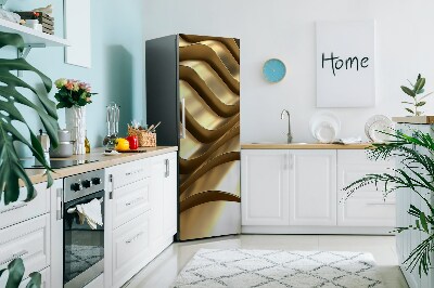 Magnetic refrigerator cover Golden elements