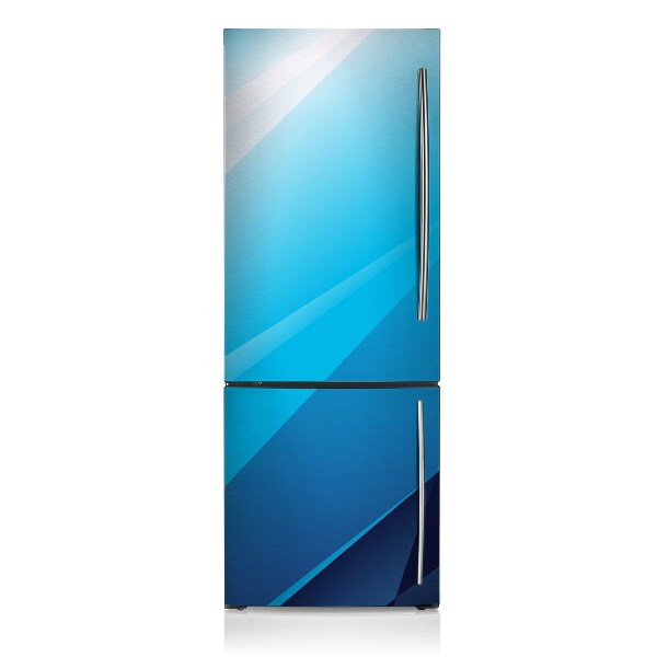 Magnetic refrigerator cover Blue fragment