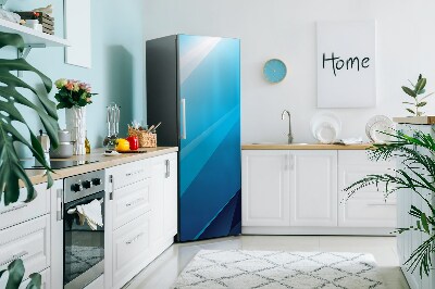 Magnetic refrigerator cover Blue fragment