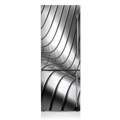 Magnetic refrigerator cover Metallic