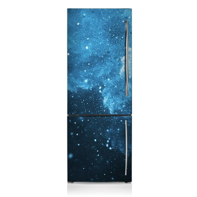 Magnetic refrigerator cover Night sky