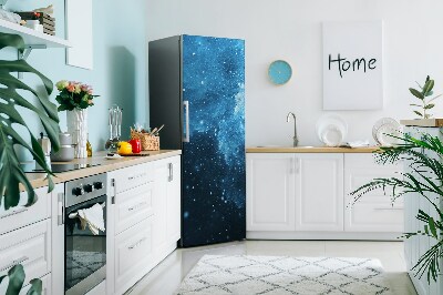 Magnetic refrigerator cover Night sky