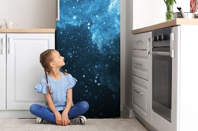 Magnetic refrigerator cover Night sky