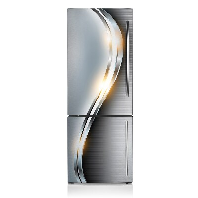 Magnetic refrigerator cover Metal abstraction