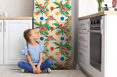 Decoration refrigerator cover The sunset