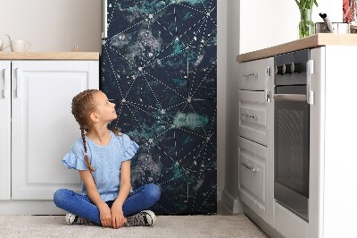 Decoration refrigerator cover Night sky