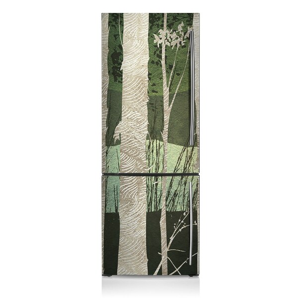 Decoration refrigerator cover Trees