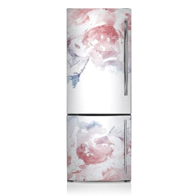 Decoration refrigerator cover Pastel roses