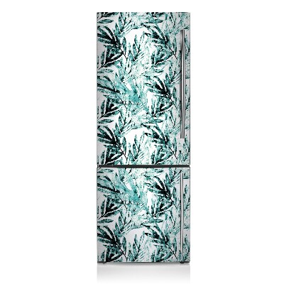 Decoration refrigerator cover Tropical palm