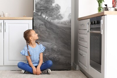 Decoration refrigerator cover Victial landscape