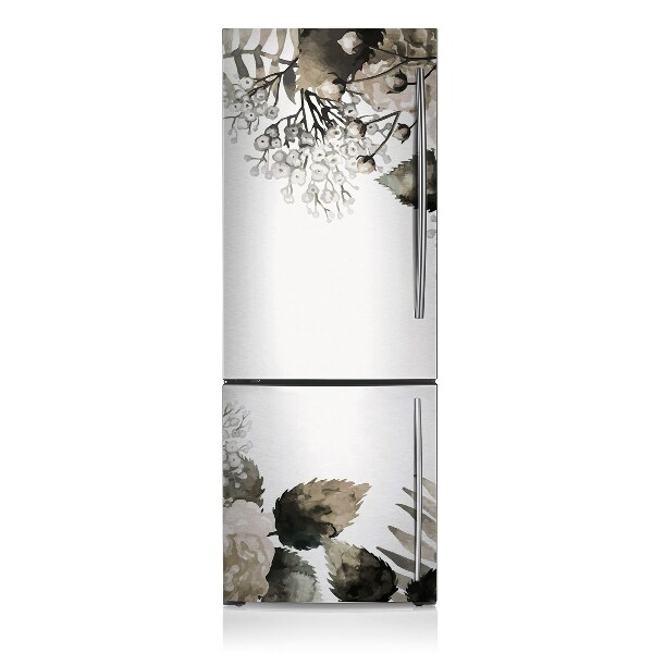 Decoration refrigerator cover Hydrangea flowers