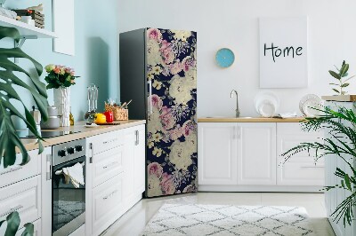 Decoration refrigerator cover Baroque flowers