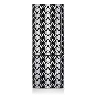 Magnetic refrigerator cover Geometric pattern